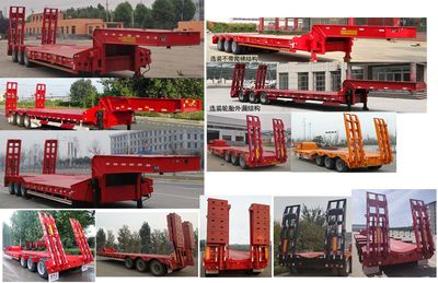 Weizheng Baiye  WZB9400TDP Low flatbed semi-trailer