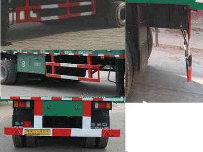 Zhang Tuo license plate car ZTC9300CXY Gantry transport semi-trailer