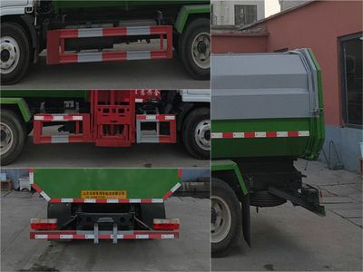 Donghuan Wei brand automobiles JDH5041ZZZE6 Hydraulic Lifter Garbage truck 