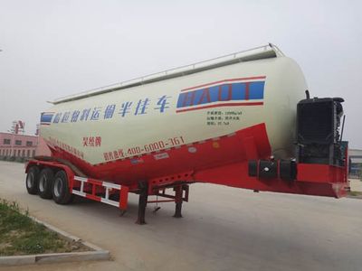 Haotong  LWG9402GFL Medium density powder material transportation semi-trailer