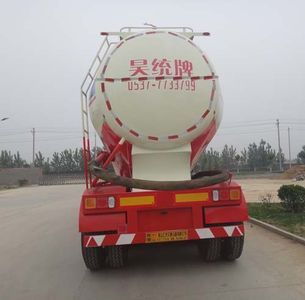 Haotong  LWG9402GFL Medium density powder material transportation semi-trailer