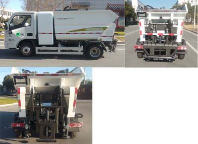 Jinshi  YJW5040ZZZBEV Pure electric self loading and unloading garbage truck