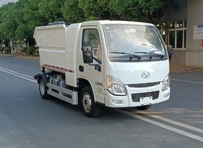 Jinshi  YJW5040ZZZBEV Pure electric self loading and unloading garbage truck