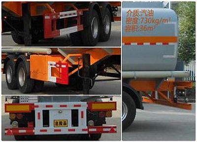 Peixin  XH9351GYY Oil transport semi-trailer