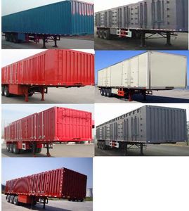 Yuqian Tong  HQJ9370XXY Box transport semi-trailer