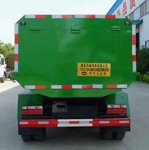 Zhongqi Liwei brand automobiles HLW5081ZZZ5EQ Hydraulic Lifter Garbage truck 