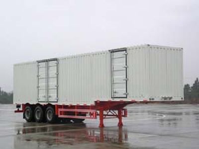 Jinlong  NJT9390XXY Box transport semi-trailer