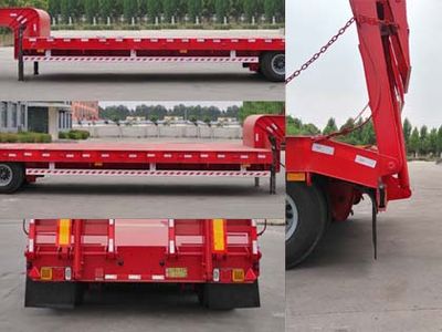 Liangsheng  SHS9380TDP Low flatbed semi-trailer