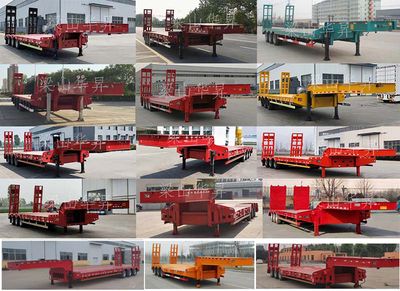 Liangsheng  SHS9380TDP Low flatbed semi-trailer