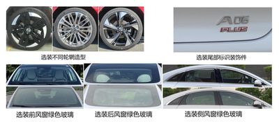 Hechuang brand automobile GAH7000BEVT0C Pure electric sedan