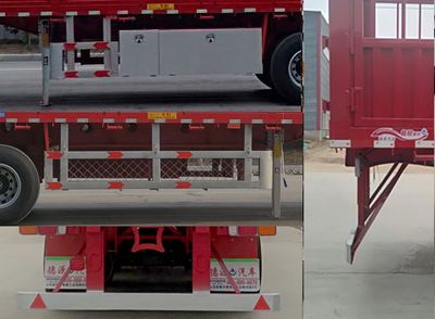 Deyuanda brand automobiles DYV9400CCY Gantry transport semi-trailer