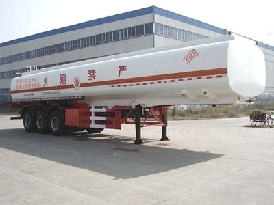 Jinwan  LXQ9400GHY Chemical liquid transportation semi-trailer