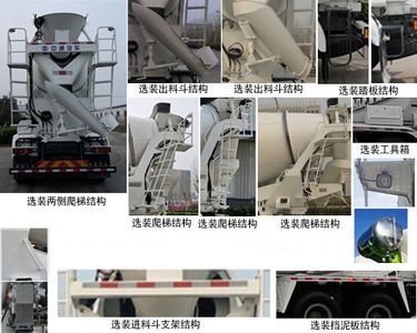 Dongyue  ZTQ5313GJBZ5N30E Concrete mixing transport vehicle