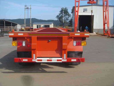 Huanghai  DD9370TJZG Container transport semi-trailer