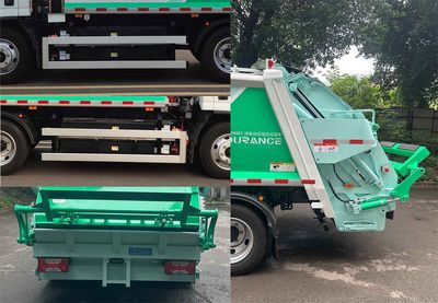 Shanhua  JHA5127ZYSSHABEV Pure electric compression garbage truck