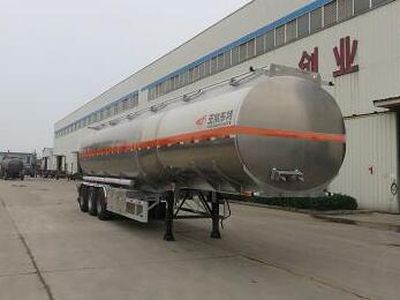 Special transport  DTA9402GYY Aluminum alloy oil transport semi-trailer