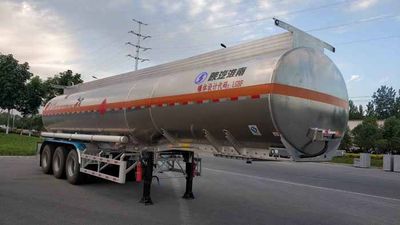 Shaanxi AutomobileSHN9400GRYP375Aluminum alloy flammable liquid tank transport semi-trailer