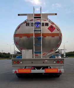 Shaanxi Automobile SHN9400GRYP375 Aluminum alloy flammable liquid tank transport semi-trailer