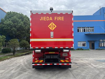 Jetta Fire License Car SJD5240TXFZX110WEA Self loading and unloading fire truck