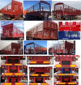 Linsheng Industrial Brand Automobile XCD9400CCYZX Gantry transport semi-trailer