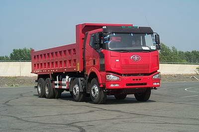 Jiefang Automobile CA3310P66K2L7T4EU1 Flat head diesel dump truck