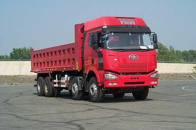 Jiefang Automobile CA3310P66K2L7T4EU1 Flat head diesel dump truck