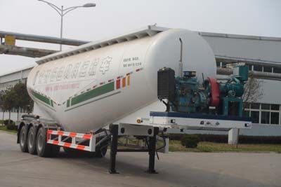 Qingte  QDT9390GFL Powder material transportation semi-trailer