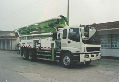 Huadong brand automobiles CSZ5240THB Concrete pump truck