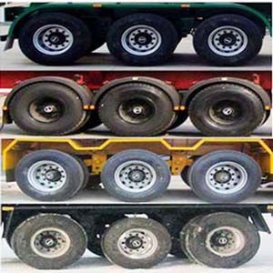 Honghe Beidou  SHB9401GXH Lower ash semi-trailer