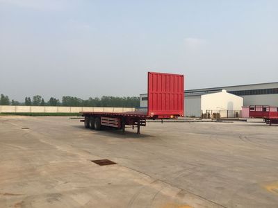 Jinlong Dongjie brand automobilesTDJ9372ZZXPFlat dump semi-trailer