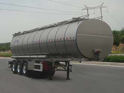 Lingyu  CLY9400GYS Liquid food transportation semi-trailer