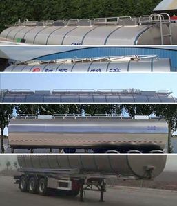 Lingyu  CLY9400GYS Liquid food transportation semi-trailer