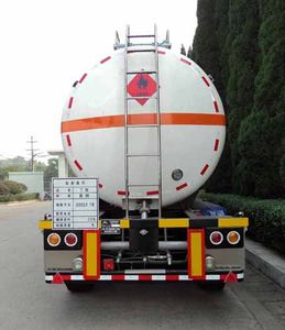 Hongtu  HT9401GRY1 Flammable liquid tank transport semi-trailer