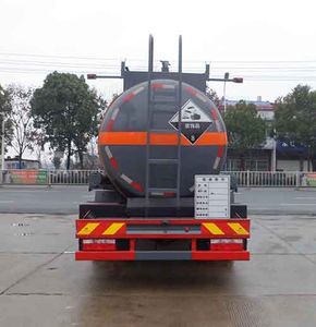 Zhongqi Liwei brand automobiles HLW5120GFW5EQ Tank transport vehicle for corrosive substances