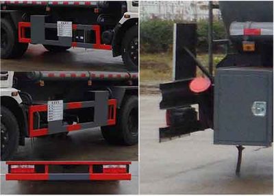 Zhongqi Liwei brand automobiles HLW5120GFW5EQ Tank transport vehicle for corrosive substances