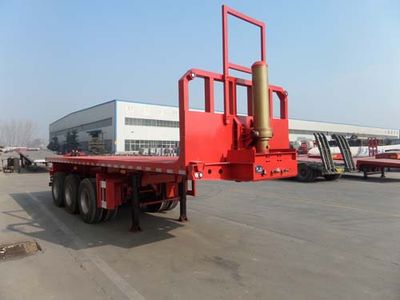 Yangjia  LHL9403ZZXP Flat dump semi-trailer