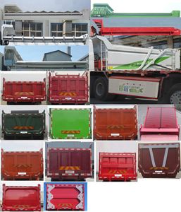 Hongchang Tianma  HCL5315ZLJZZ387H5 garbage dump truck 