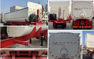 Hongyuda  WMH9400GFLHX Medium density powder material transportation semi-trailer