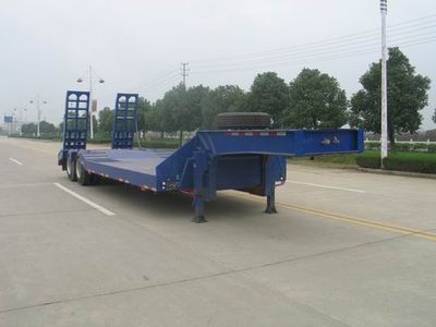 CIMC ZJV9241TD Low flatbed semi-trailer