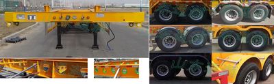 Liangsheng  SHS9350TWY Transport semi-trailer of dangerous goods tank frame