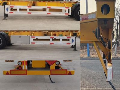 Liangsheng  SHS9350TWY Transport semi-trailer of dangerous goods tank frame