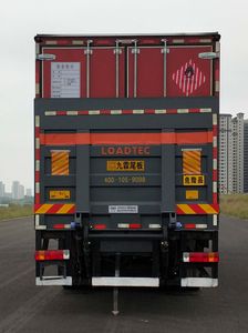 Huatong brand automobiles HCQ5260XRGLZ6 Flammable solid box transport vehicle