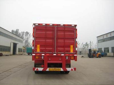 Guangke brand automobiles YGK9400XXY Box transport semi-trailer