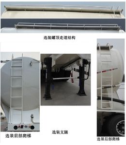 Yate Heavy Industries HNV9400GFL35 Medium density powder material transportation semi-trailer