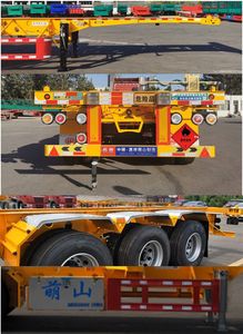 Mengshan  MSC9400TWY Transport semi-trailer of dangerous goods tank frame