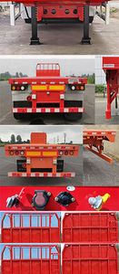 CIMC ZJV9400JP Flat semi-trailer