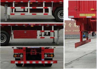 Hualu Yexing brand automobiles HYX9402CCY Gantry transport semi-trailer