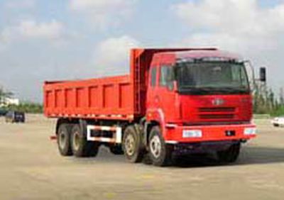 Jiefang Automobile CA3318P2K2L7T4A80 Flat head diesel dump truck