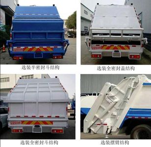 Juchen Ace Car HNY5160ZYSD5 Compressed garbage truck