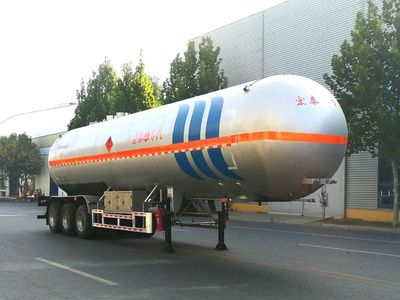 Zhengkang Hongtai brand automobiles HHT9401GYQA Semi trailer for liquefied gas transportation